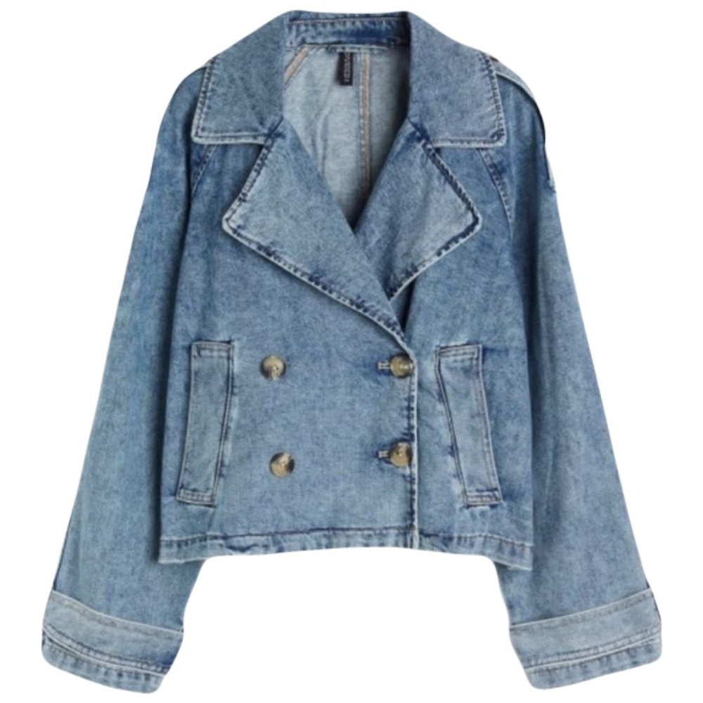 H&M Stylish Blue Denim Jacket❤️